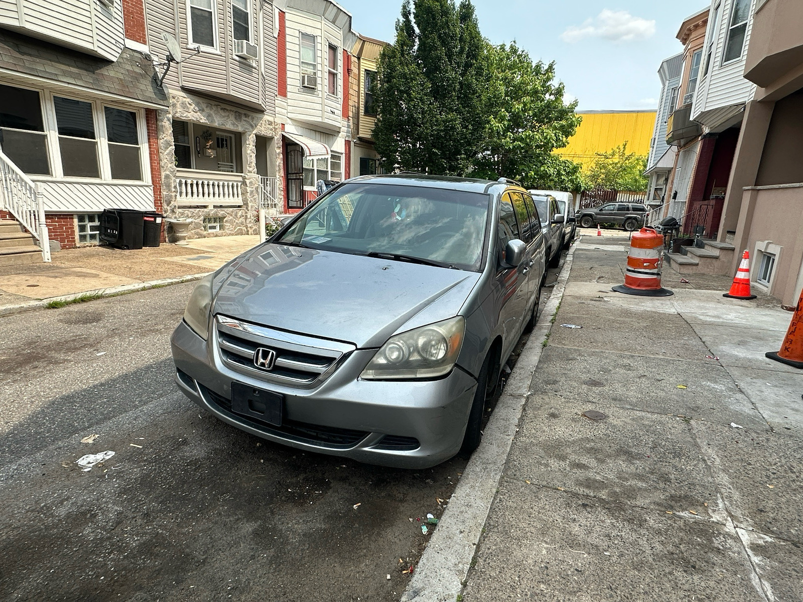 Photographic documentation of the work as submitted to the city's 311 record.