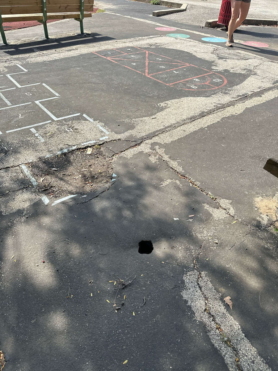 Photographic documentation of the work as submitted to the city's 311 record.