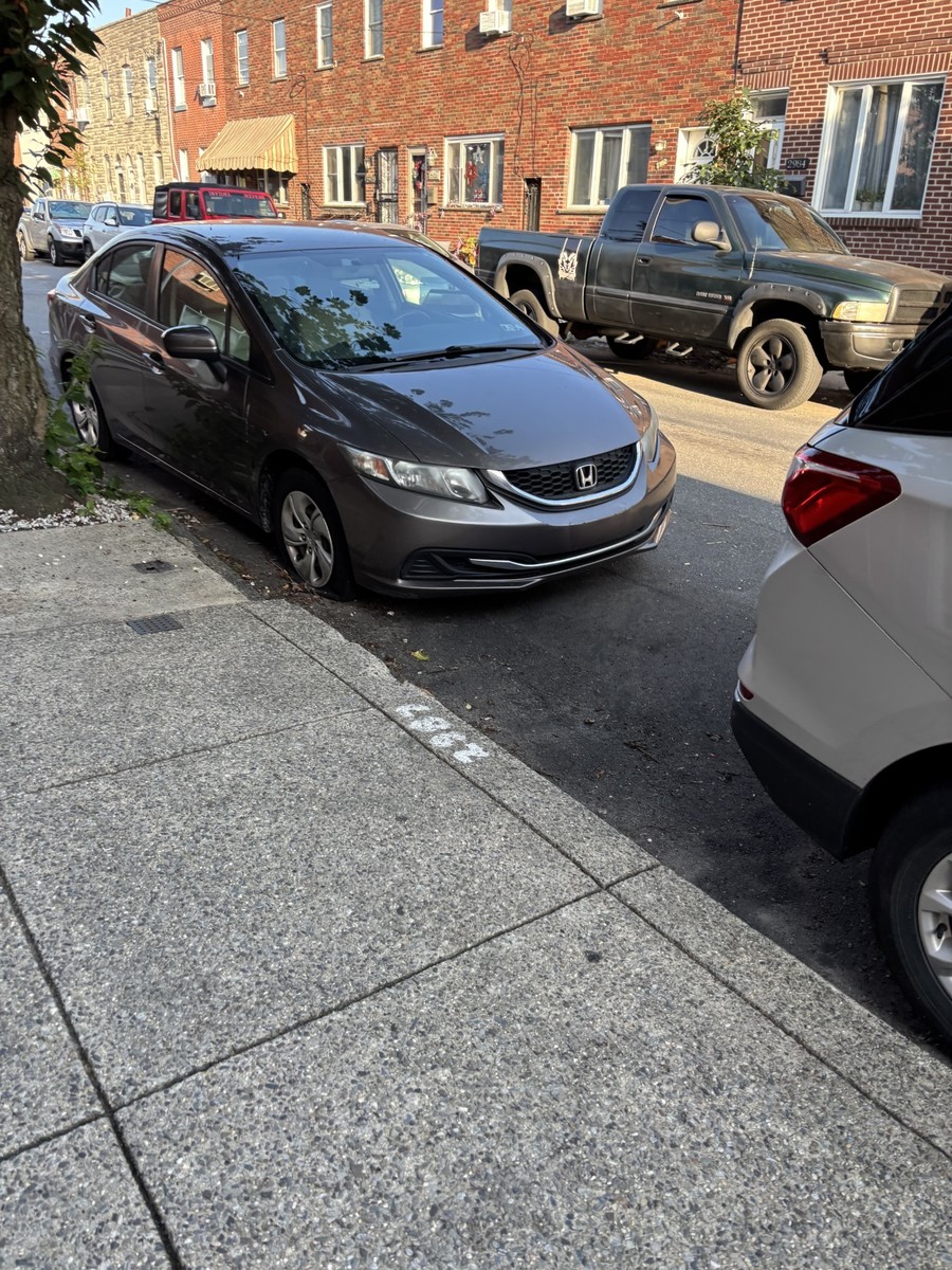 Photographic documentation of the work as submitted to the city's 311 record.