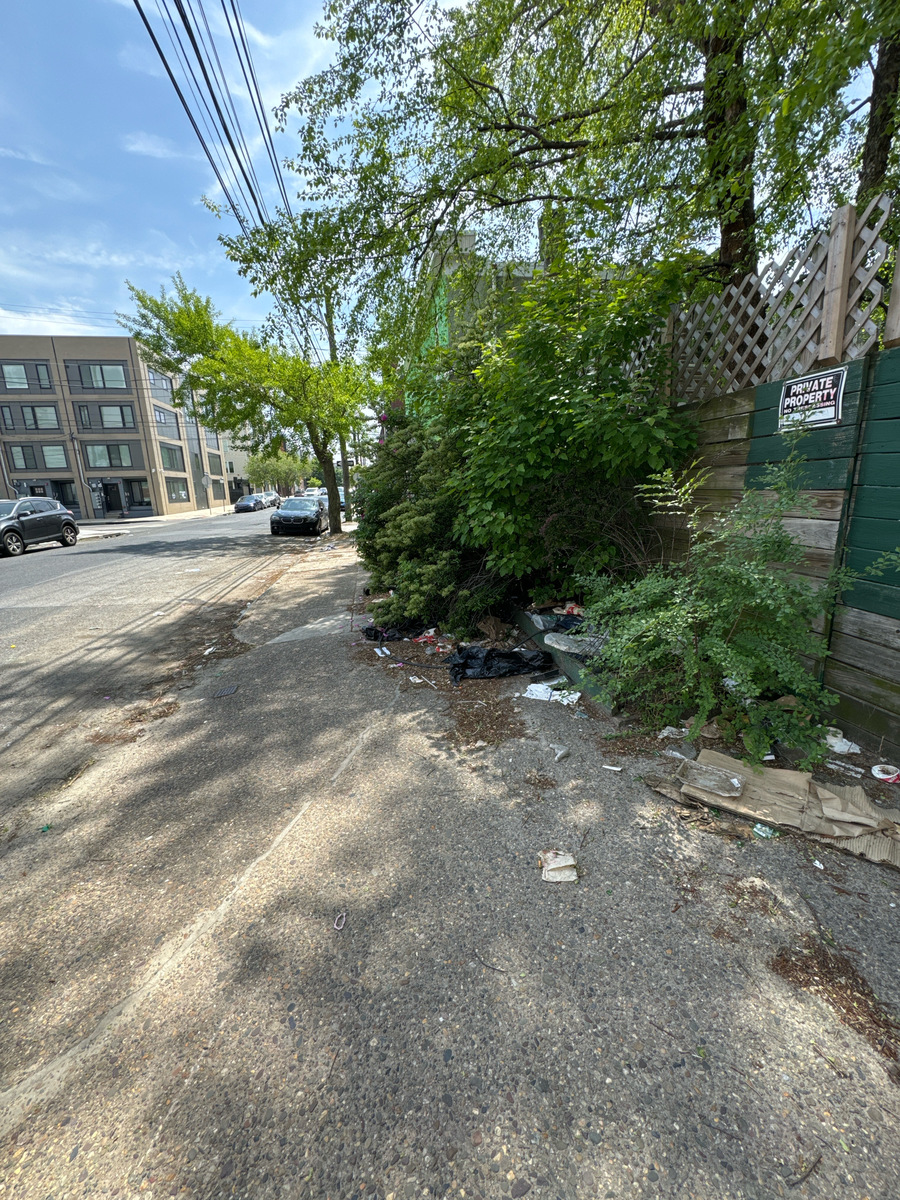 Photographic documentation of the work as submitted to the city's 311 record.