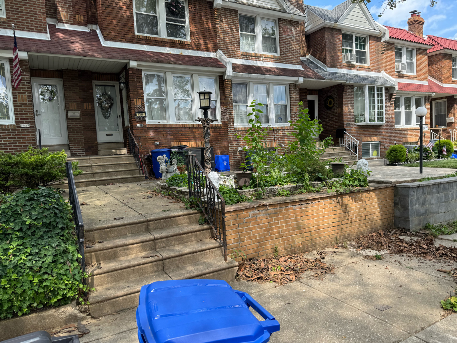 Photographic documentation of the work as submitted to the city's 311 record.