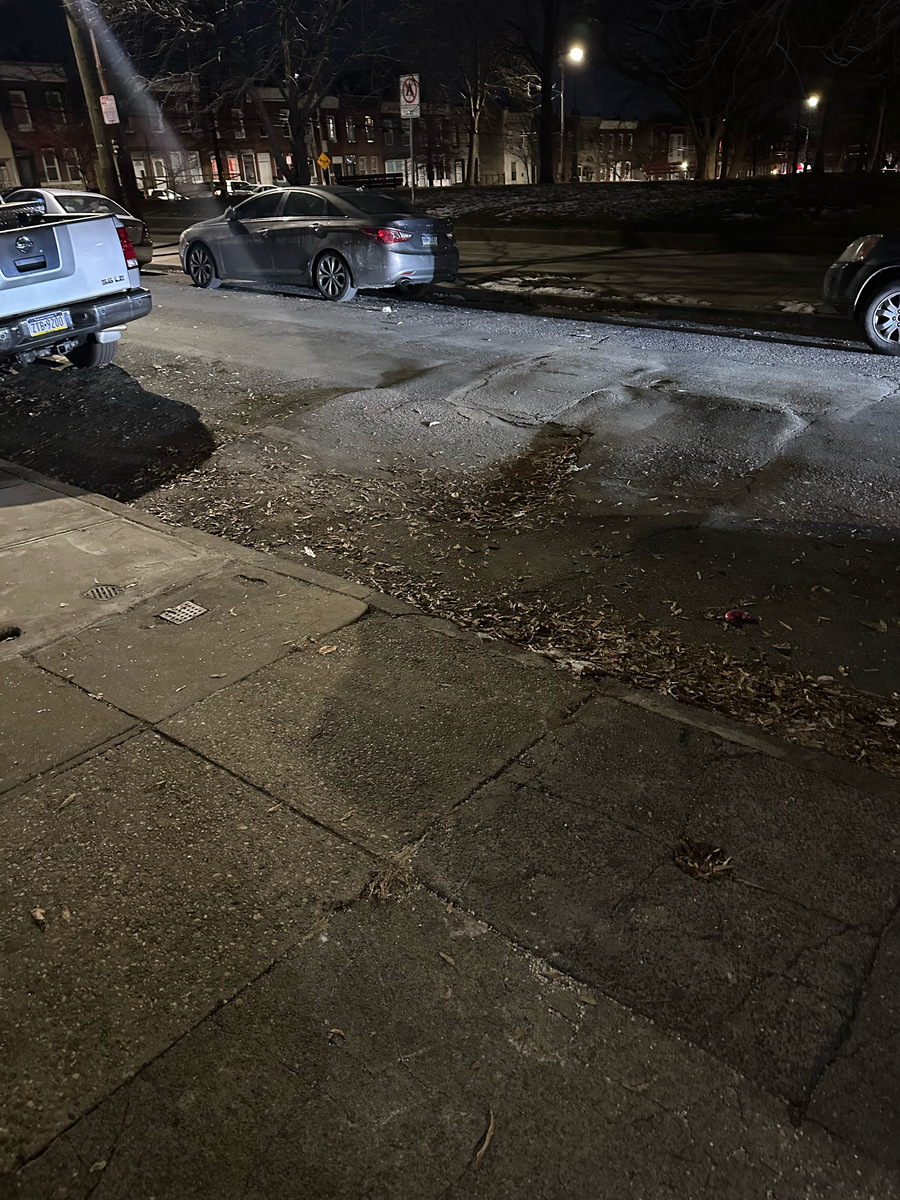 Photographic documentation of the work as submitted to the city's 311 record.