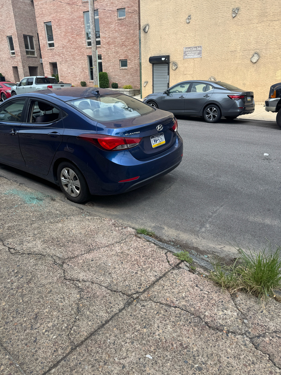 Photographic documentation of the work as submitted to the city's 311 record.