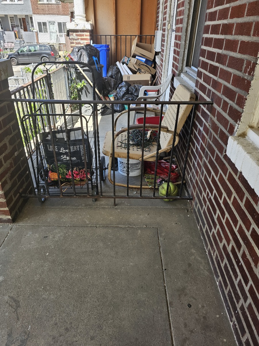 Photographic documentation of the work as submitted to the city's 311 record.