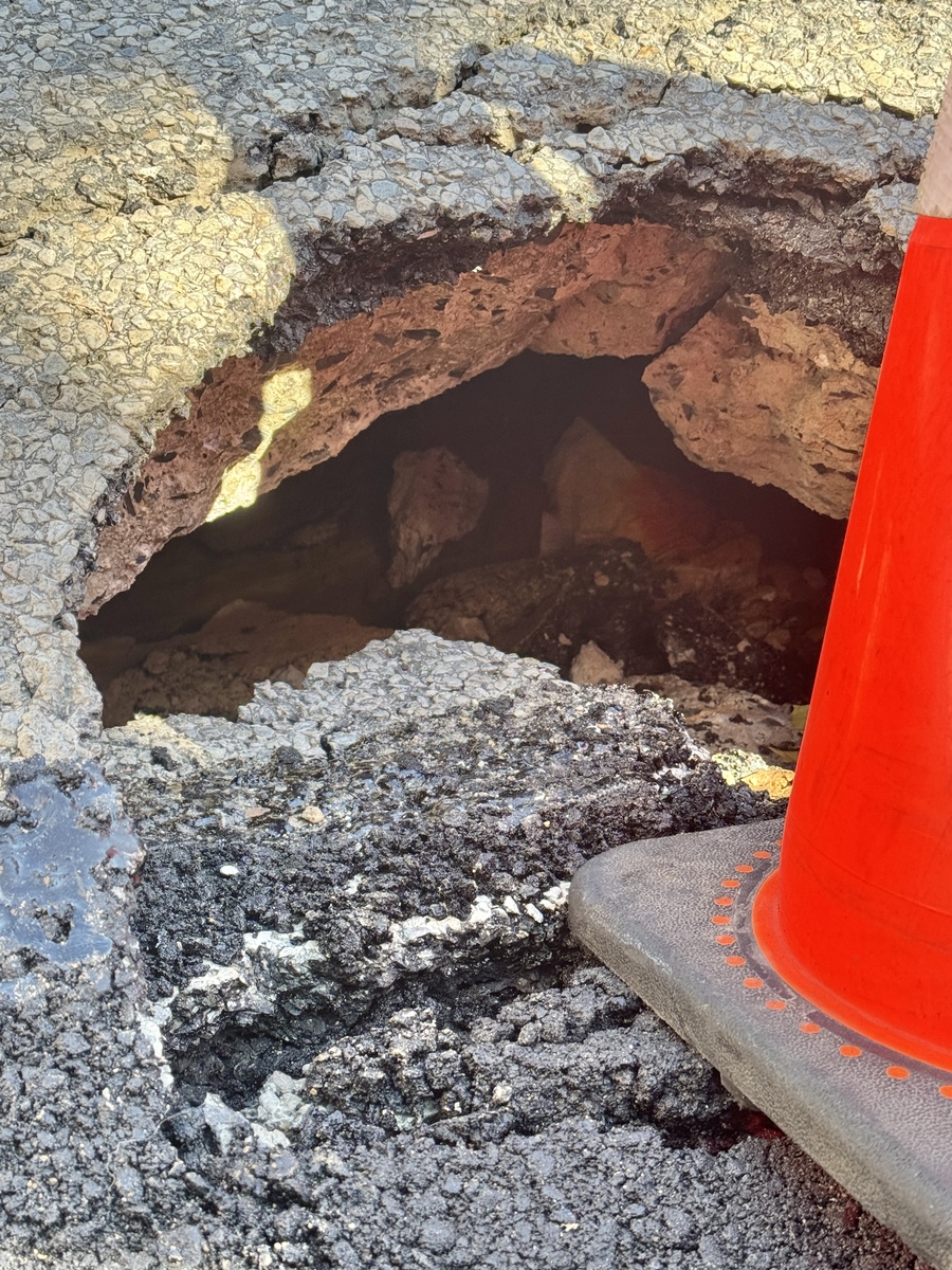Photographic documentation of the work as submitted to the city's 311 record.