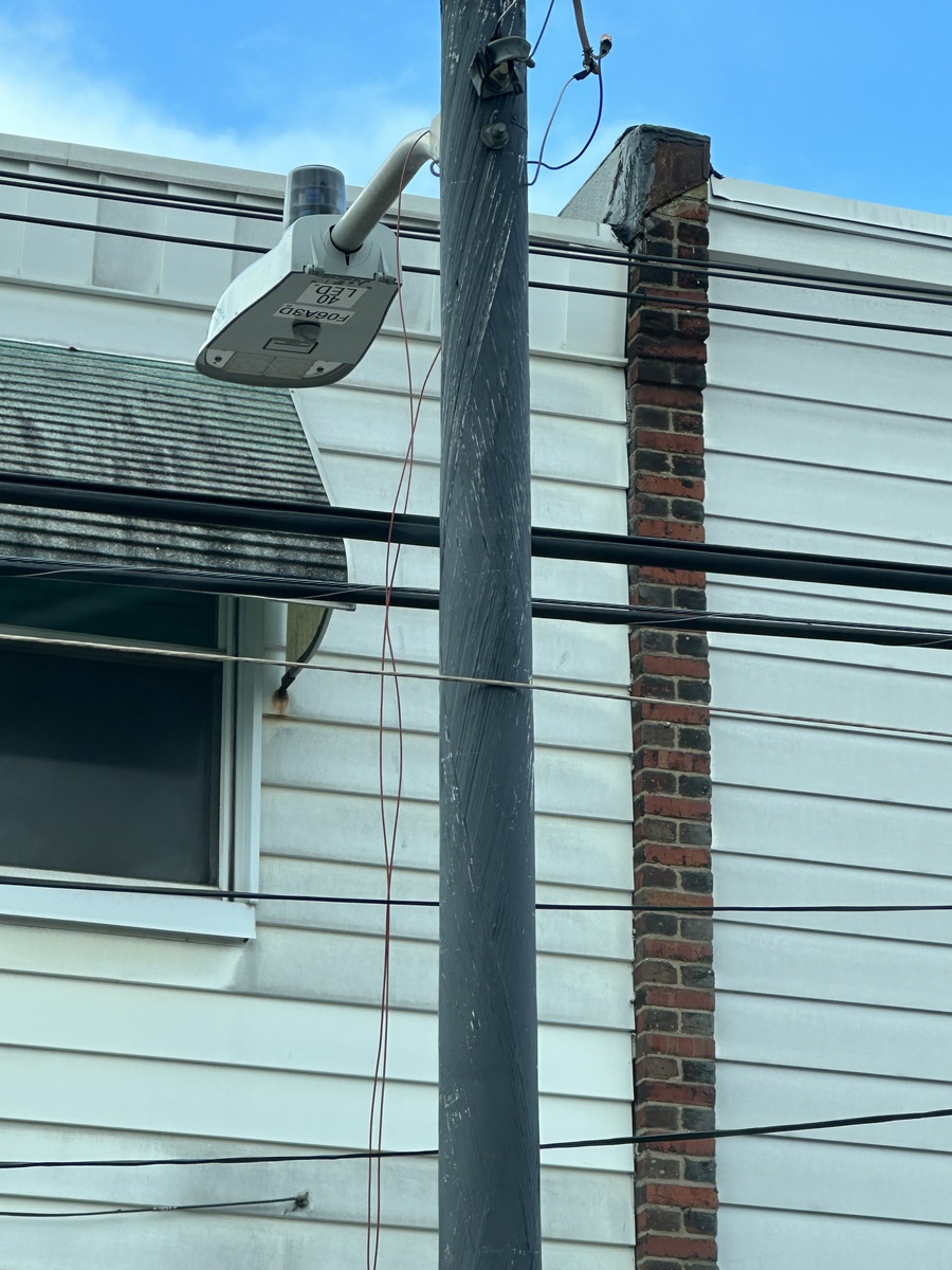 Photographic documentation of the work as submitted to the city's 311 record.