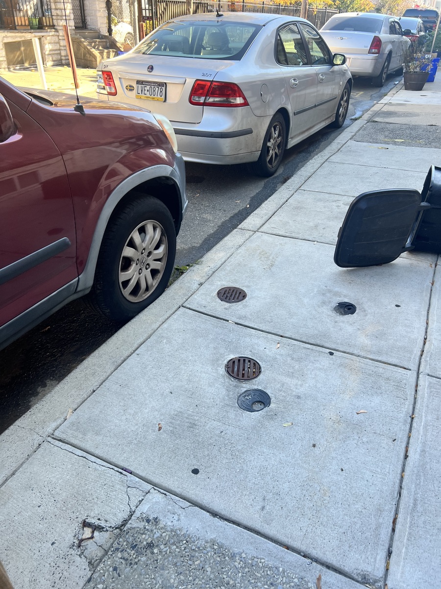 Photographic documentation of the work as submitted to the city's 311 record.