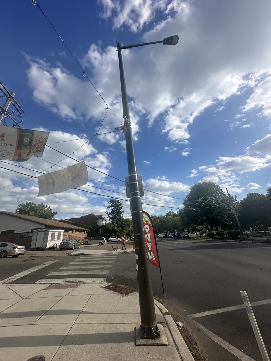 Photographic documentation of the work as submitted to the city's 311 record.