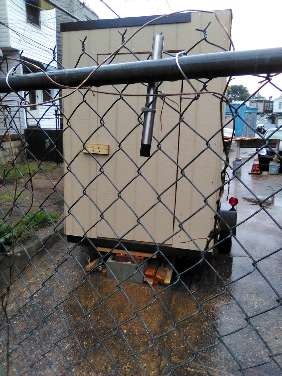 Photographic documentation of the work as submitted to the city's 311 record.