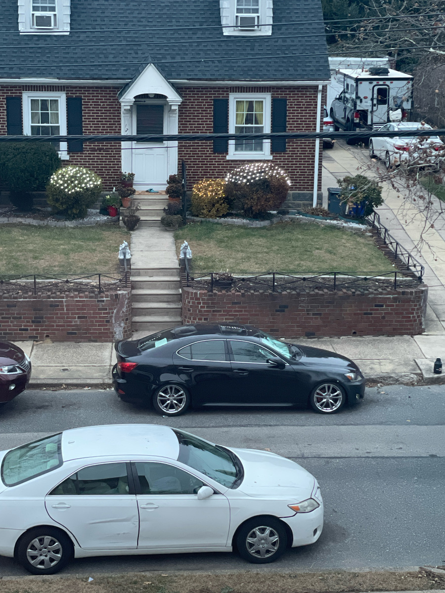 Photographic documentation of the work as submitted to the city's 311 record.
