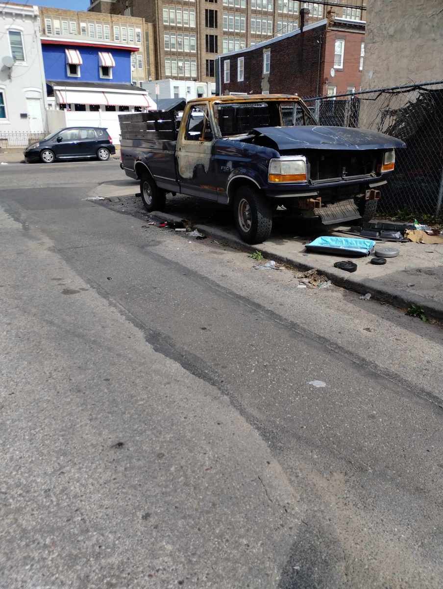 Photographic documentation of the work as submitted to the city's 311 record.