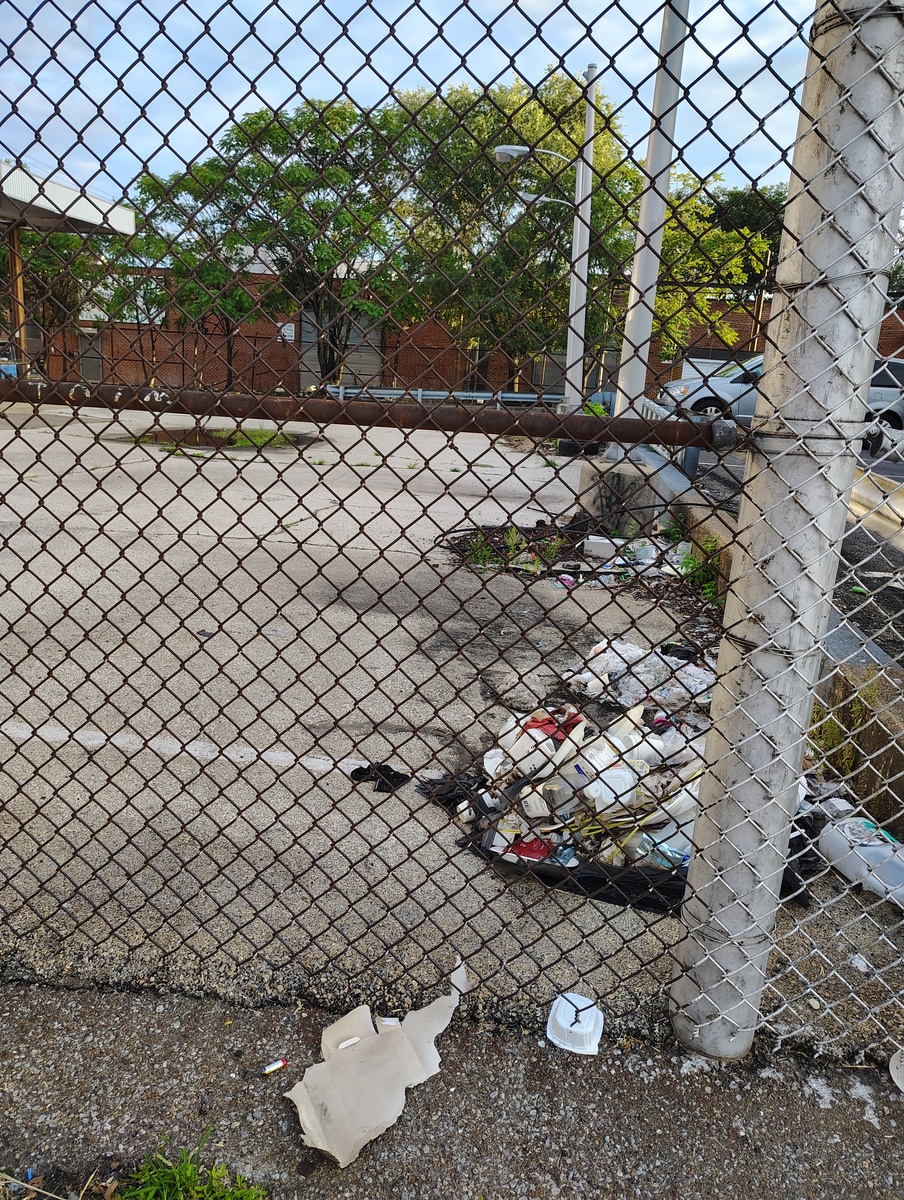 Photographic documentation of the work as submitted to the city's 311 record.