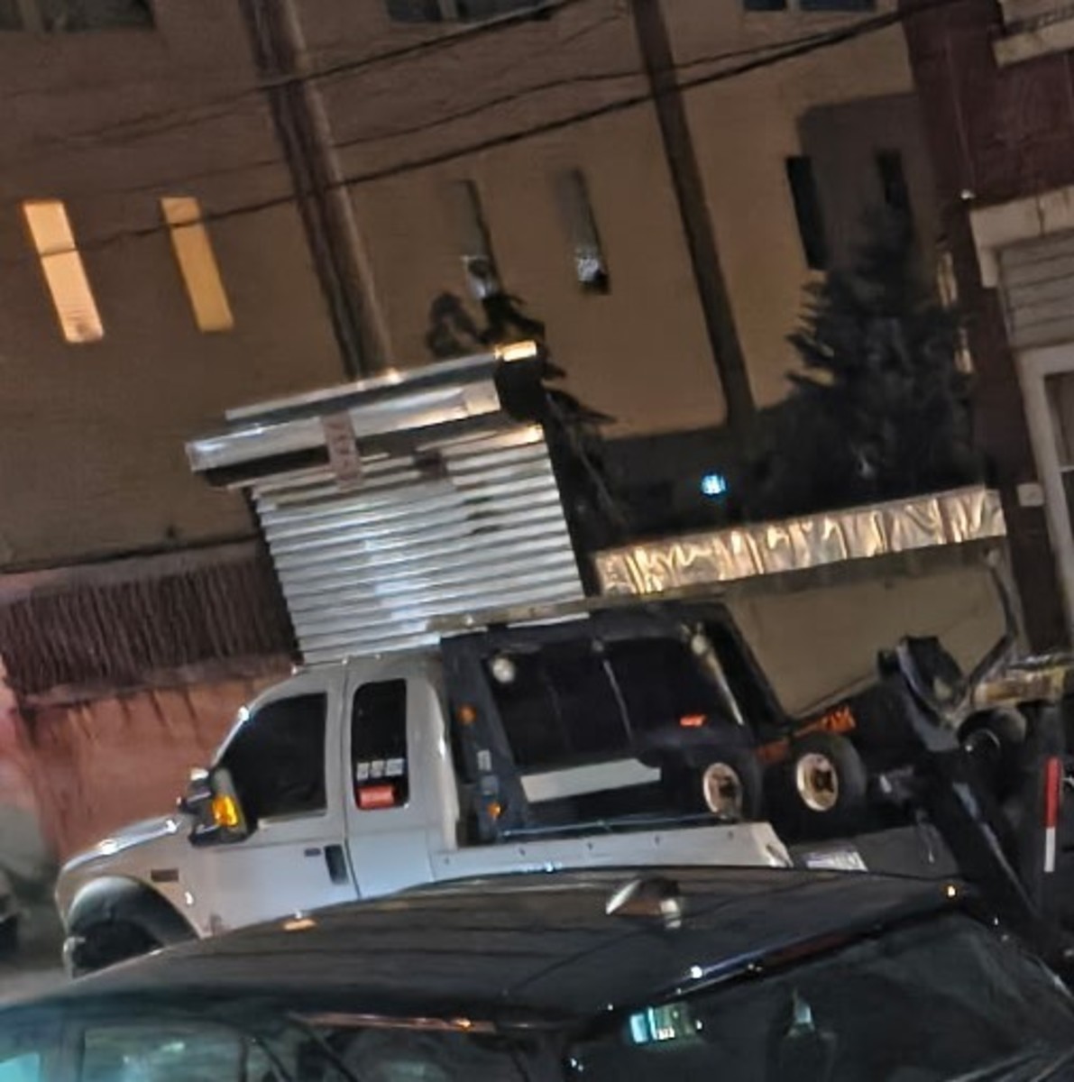 Photographic documentation of the work as submitted to the city's 311 record.