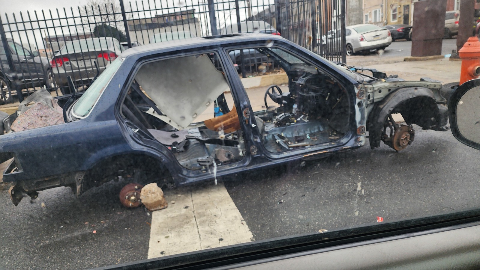 Photographic documentation of the work as submitted to the city's 311 record.