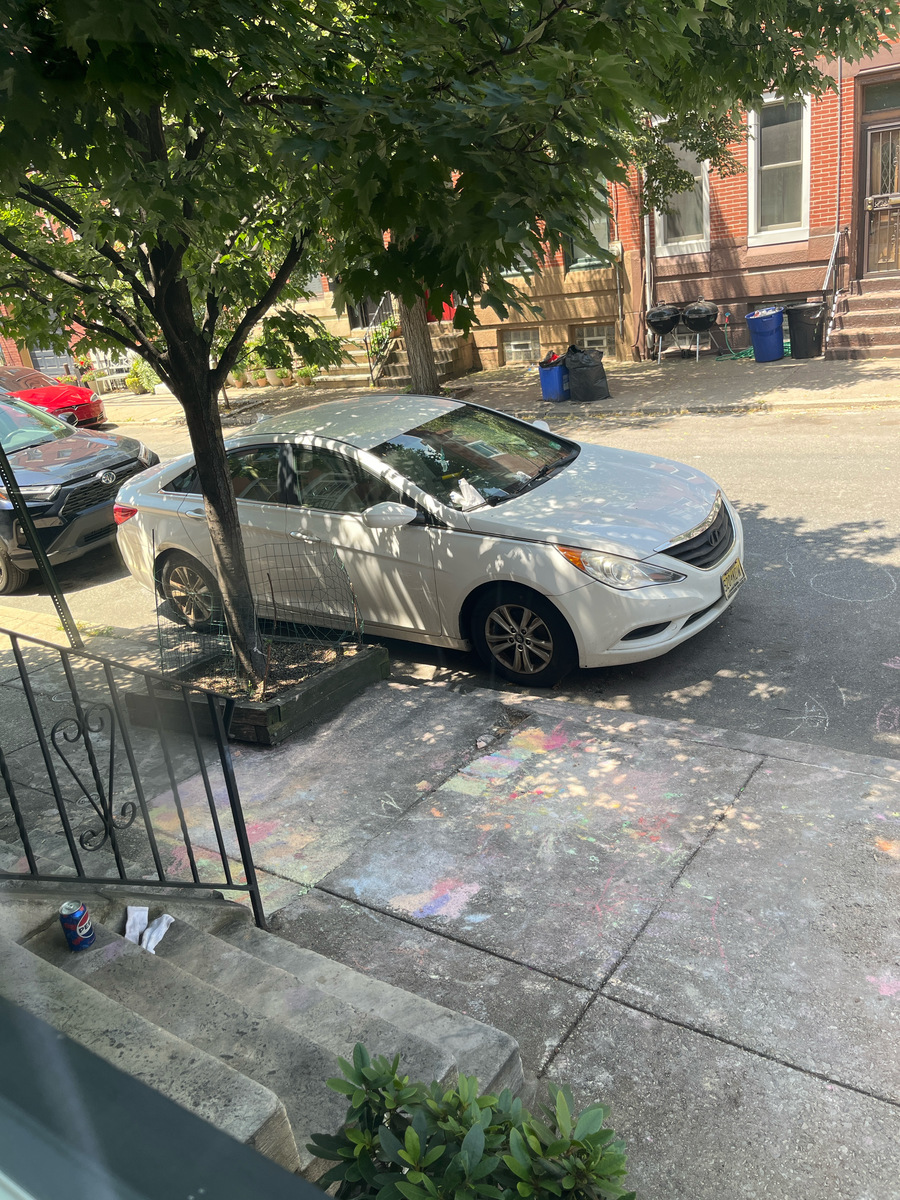 Photographic documentation of the work as submitted to the city's 311 record.
