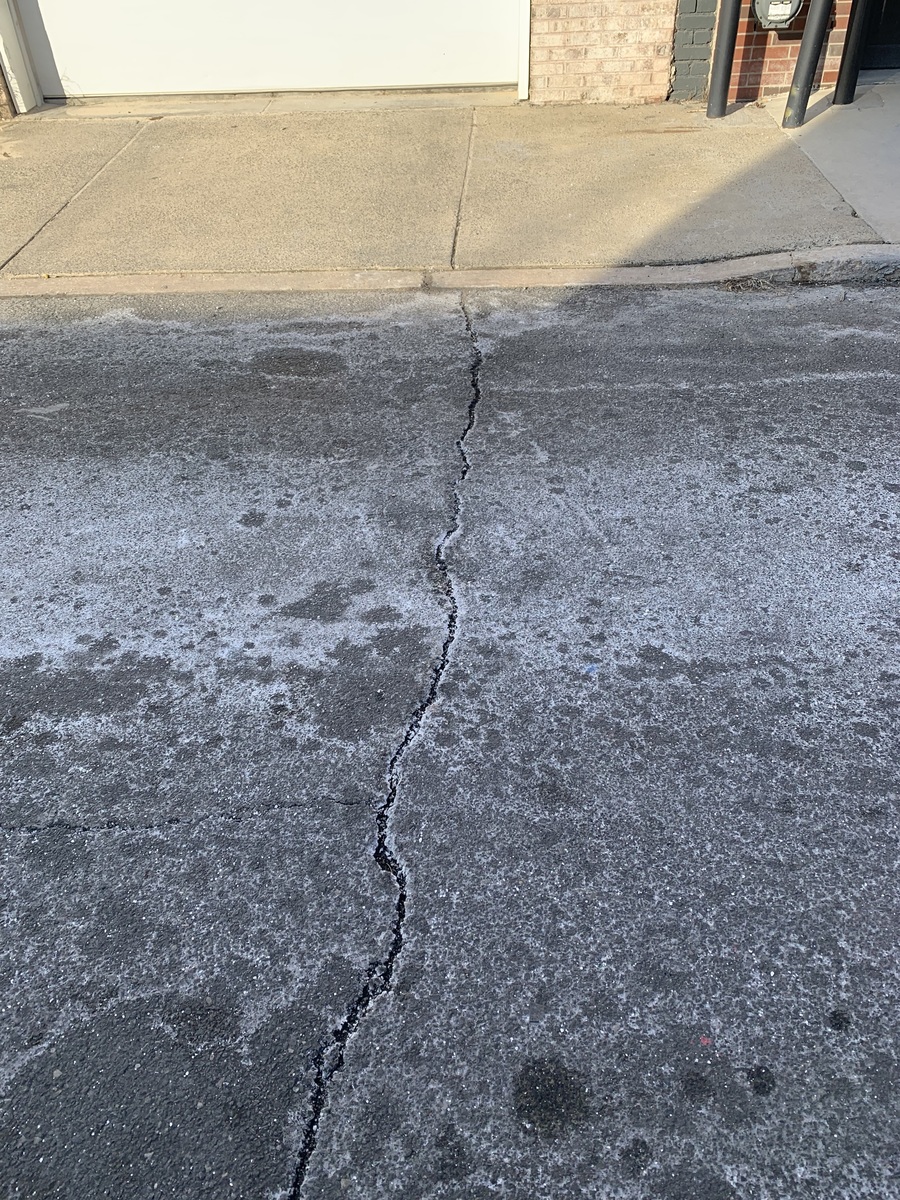 Photographic documentation of the work as submitted to the city's 311 record.