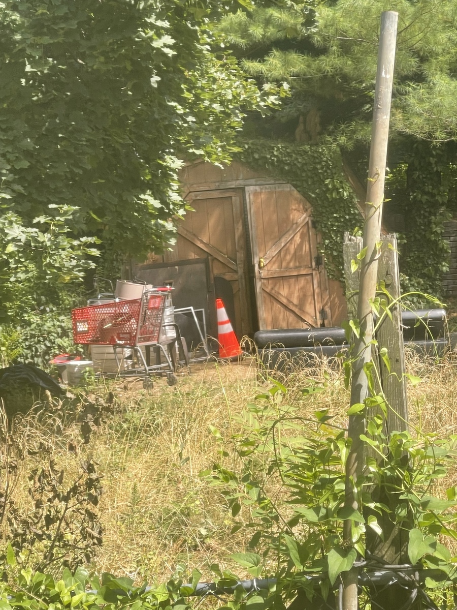 Photographic documentation of the work as submitted to the city's 311 record.