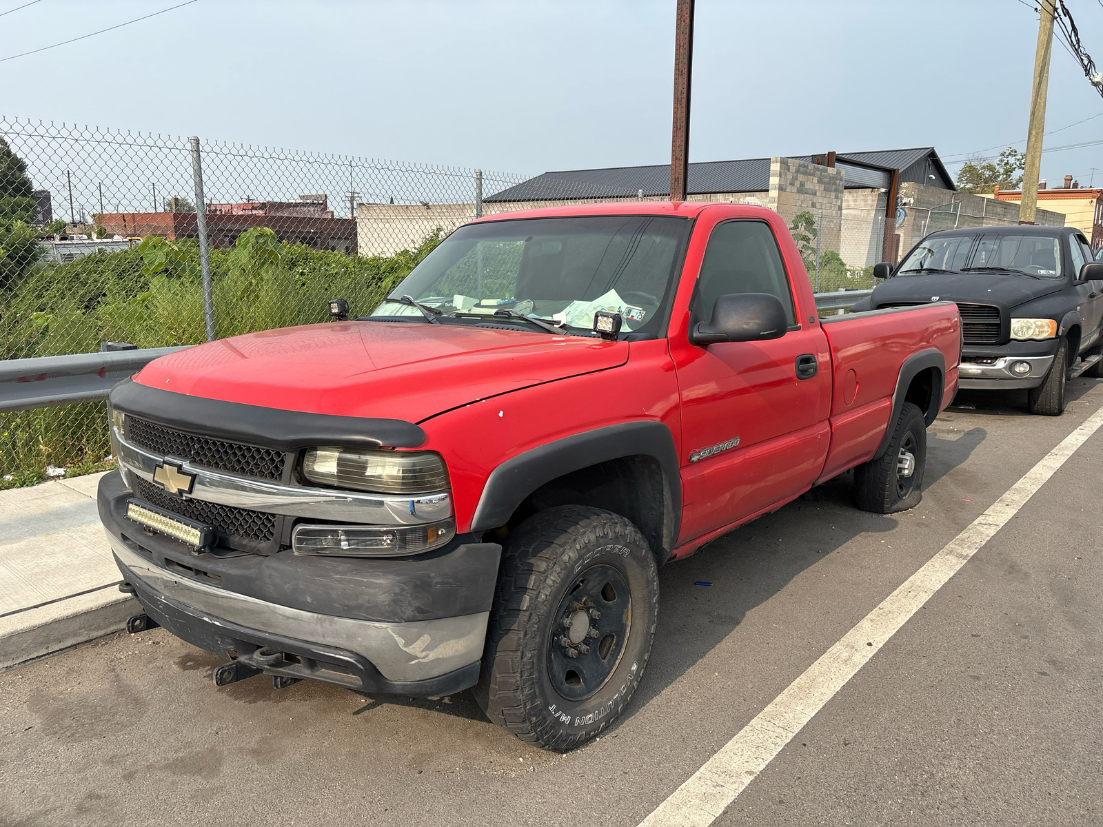 Photographic documentation of the work as submitted to the city's 311 record.