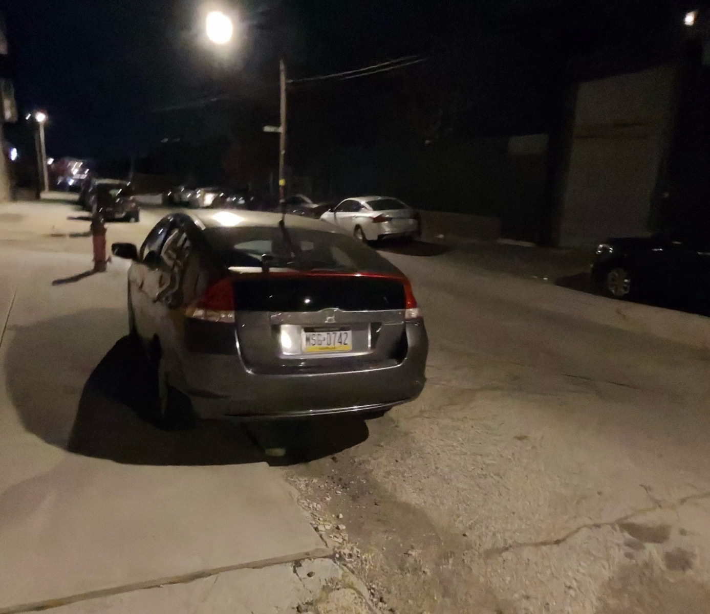 Photographic documentation of the work as submitted to the city's 311 record.