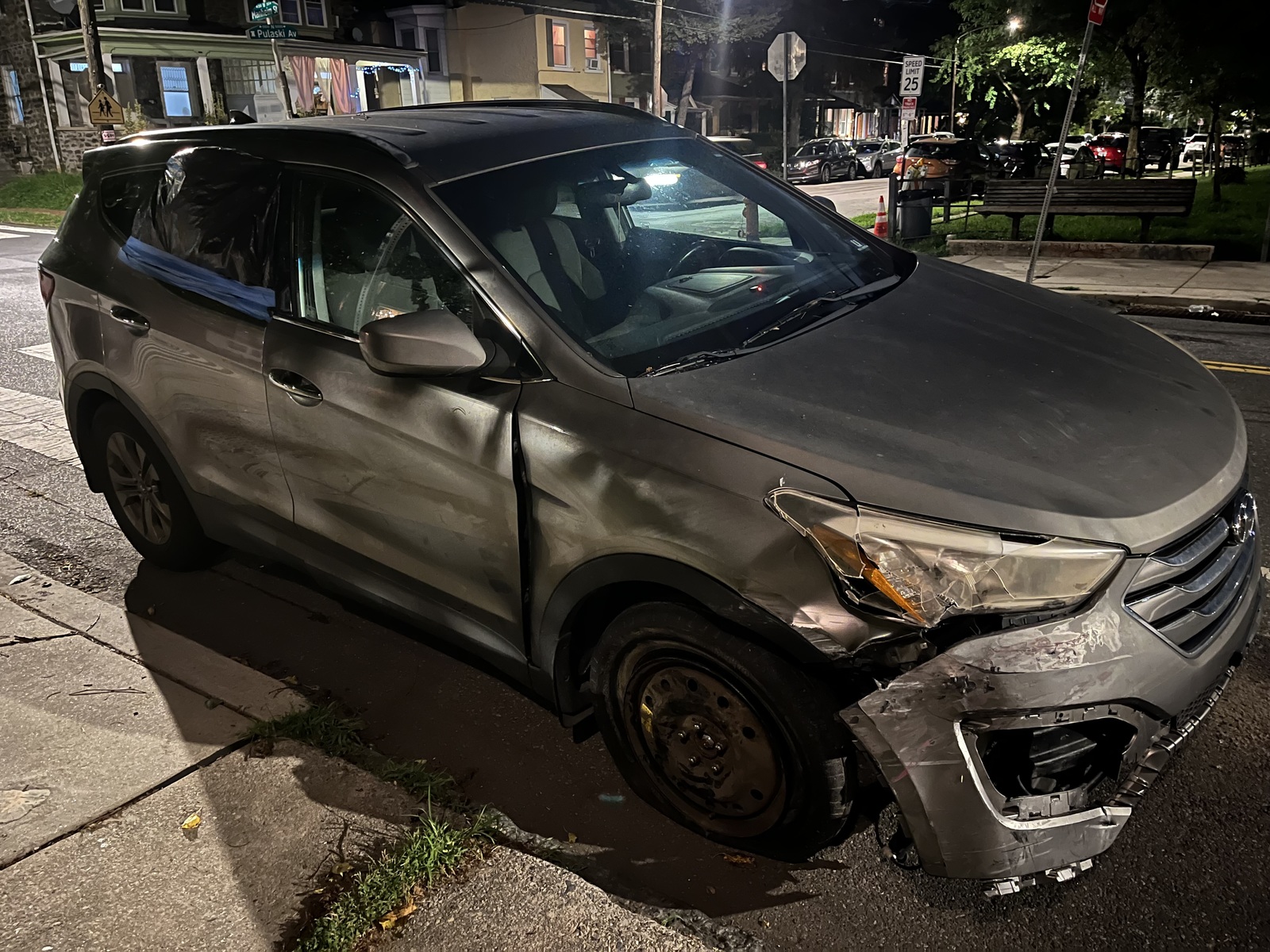 Photographic documentation of the work as submitted to the city's 311 record.