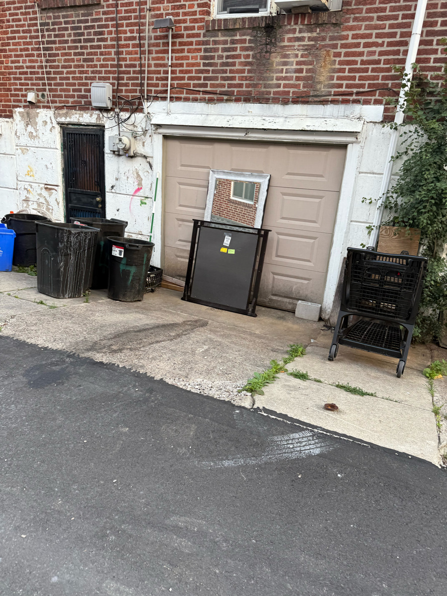 Photographic documentation of the work as submitted to the city's 311 record.