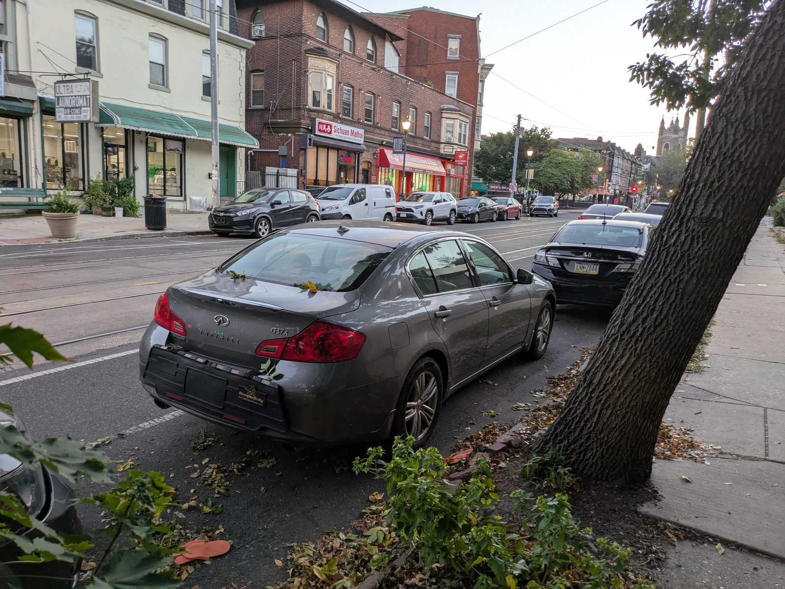 Photographic documentation of the work as submitted to the city's 311 record.