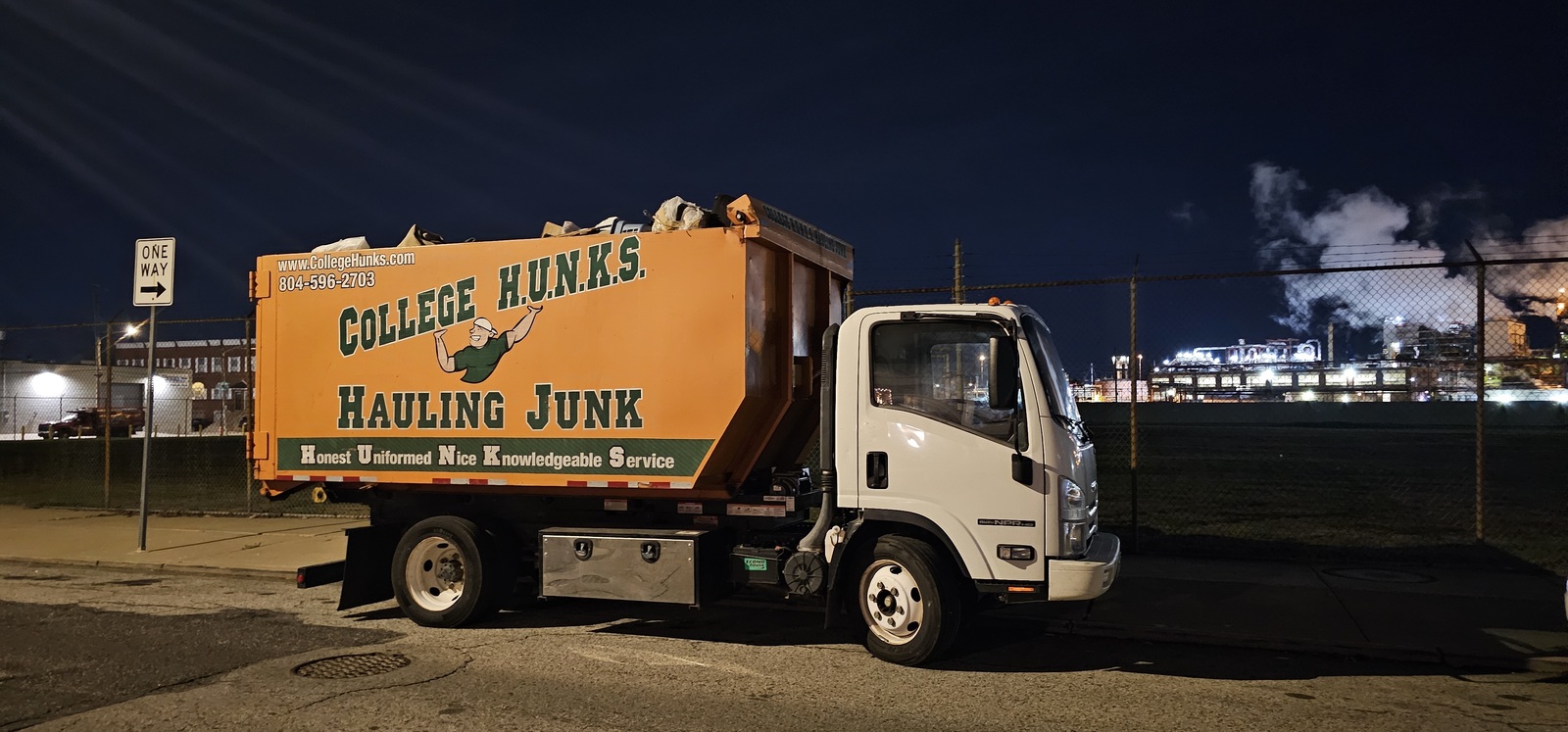 Photographic documentation of the work as submitted to the city's 311 record.