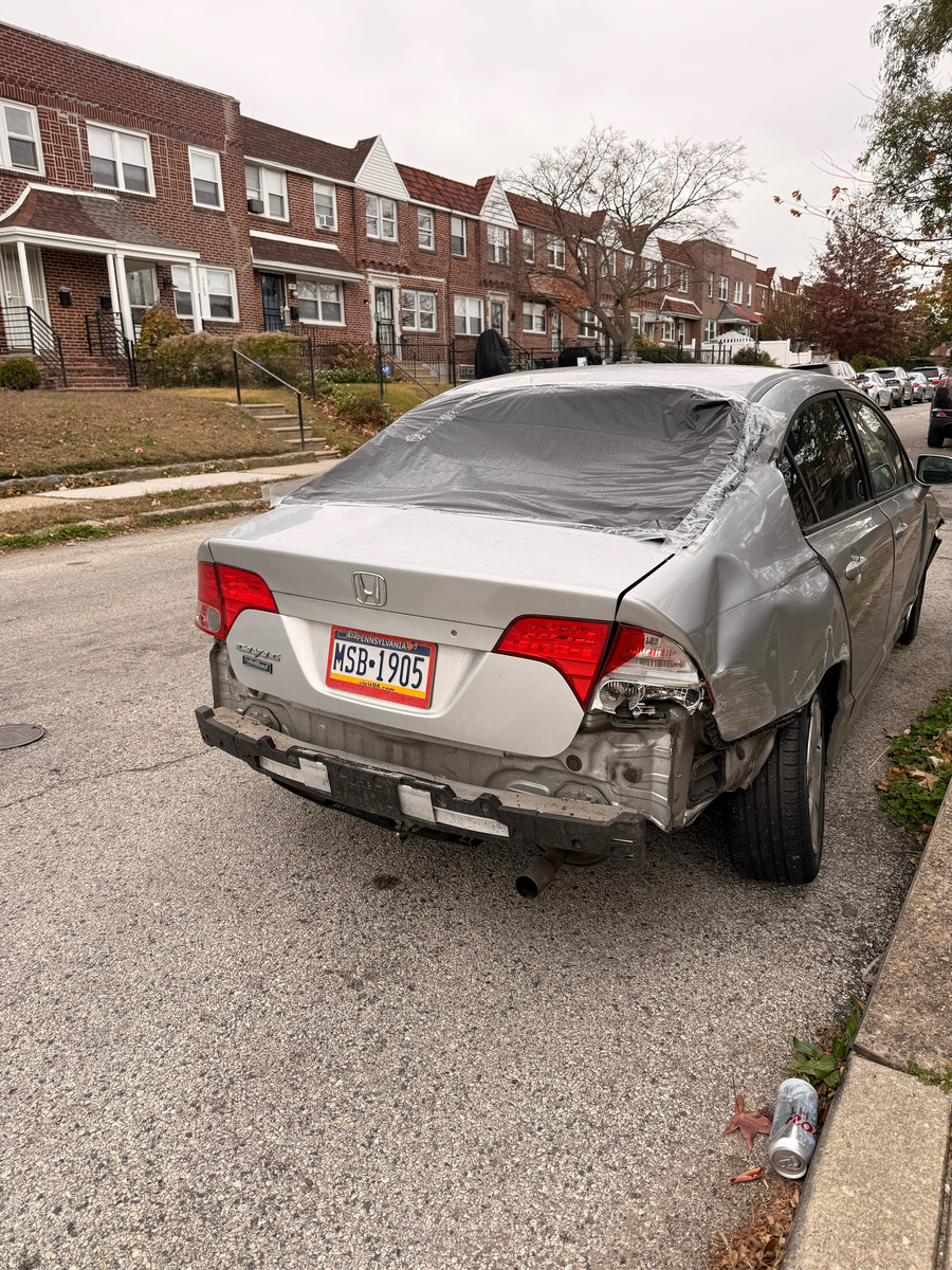 Photographic documentation of the work as submitted to the city's 311 record.