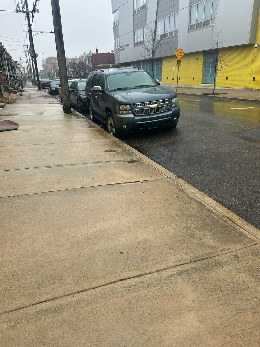Photographic documentation of the work as submitted to the city's 311 record.