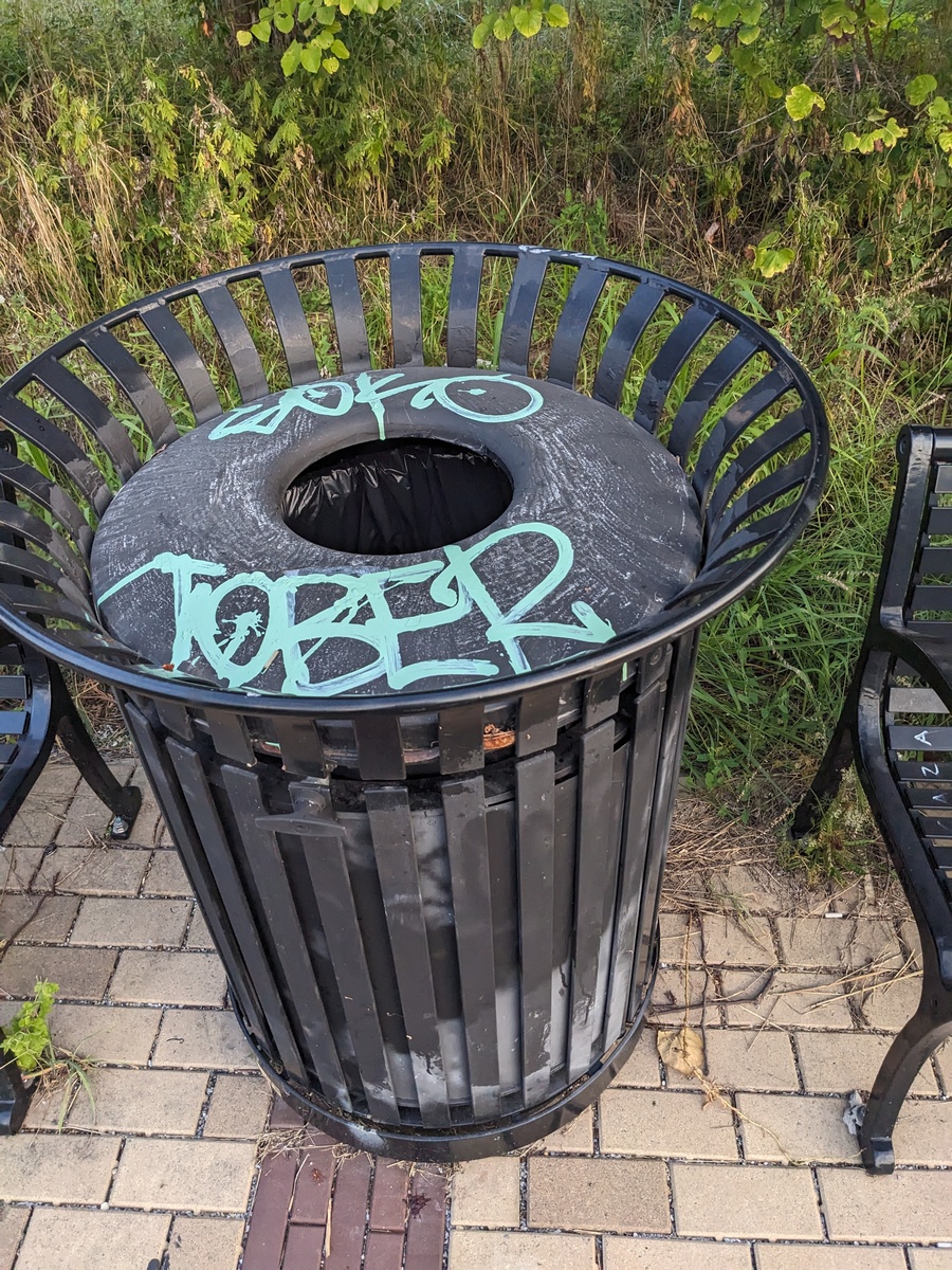Photographic documentation of the work as submitted to the city's 311 record.