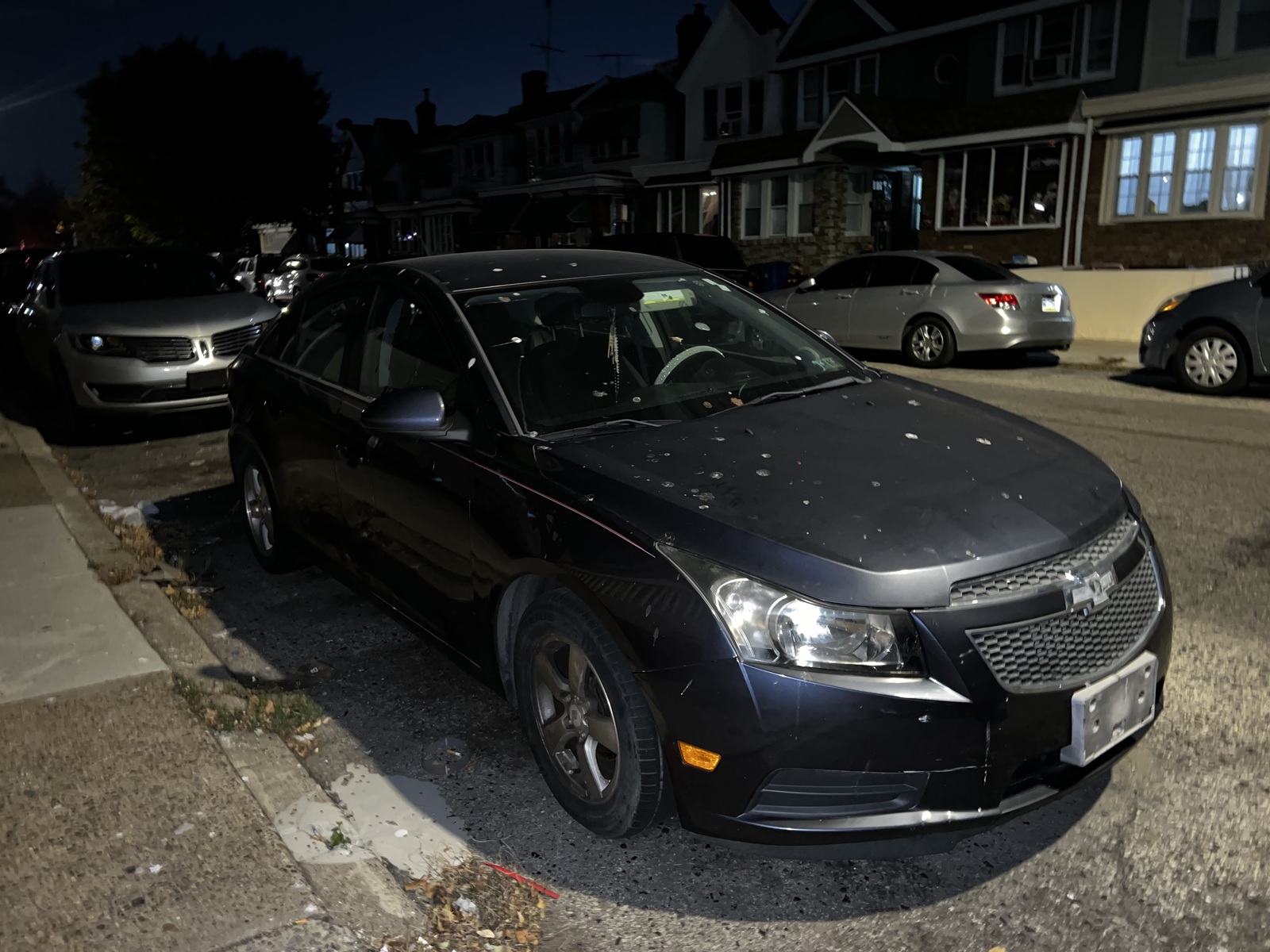 Photographic documentation of the work as submitted to the city's 311 record.