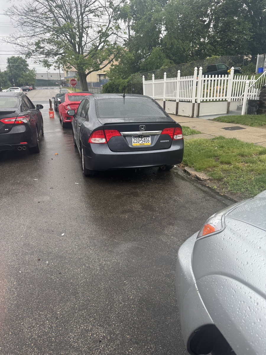 Photographic documentation of the work as submitted to the city's 311 record.