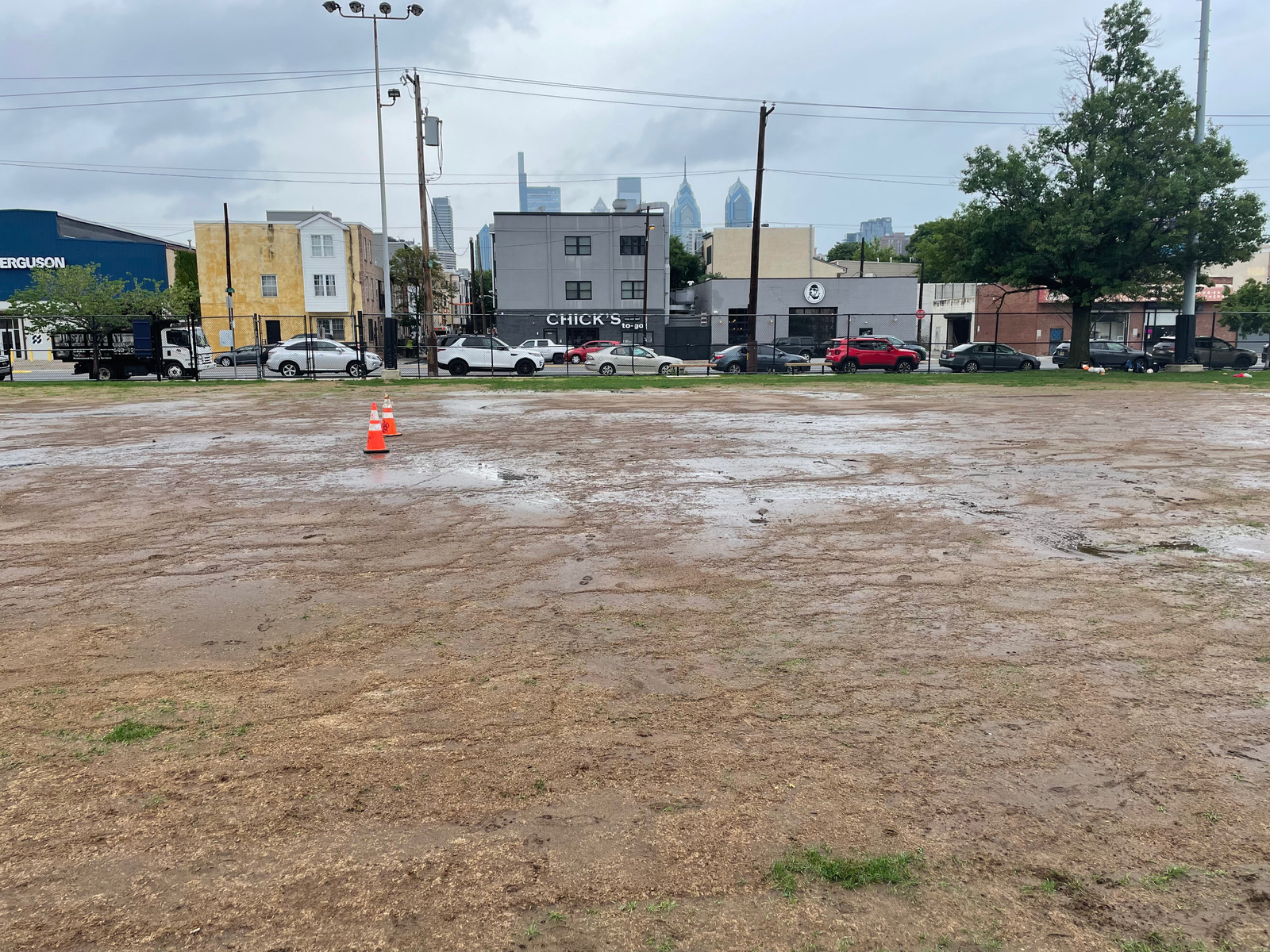 Photographic documentation of the work as submitted to the city's 311 record.