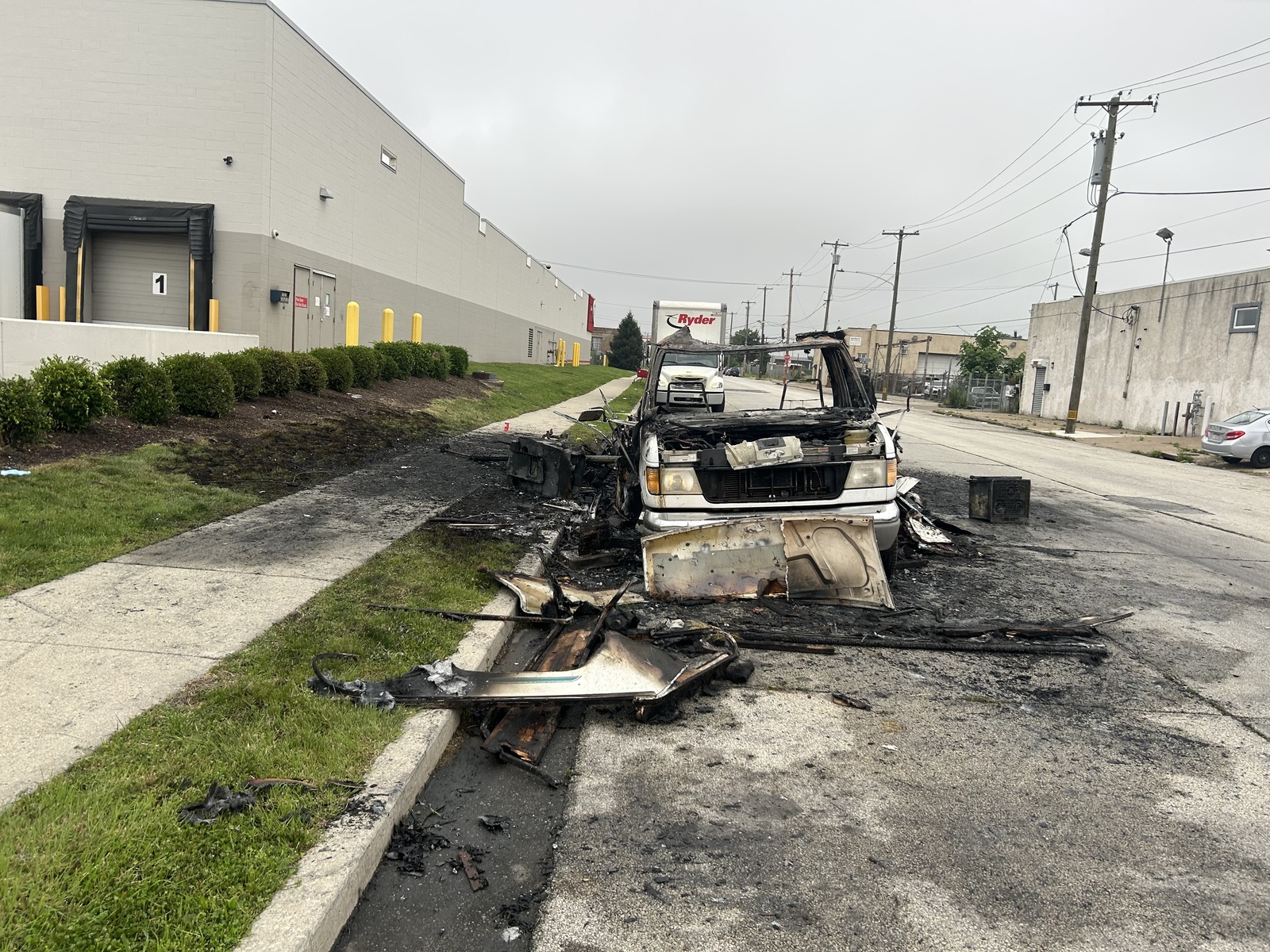 Photographic documentation of the work as submitted to the city's 311 record.