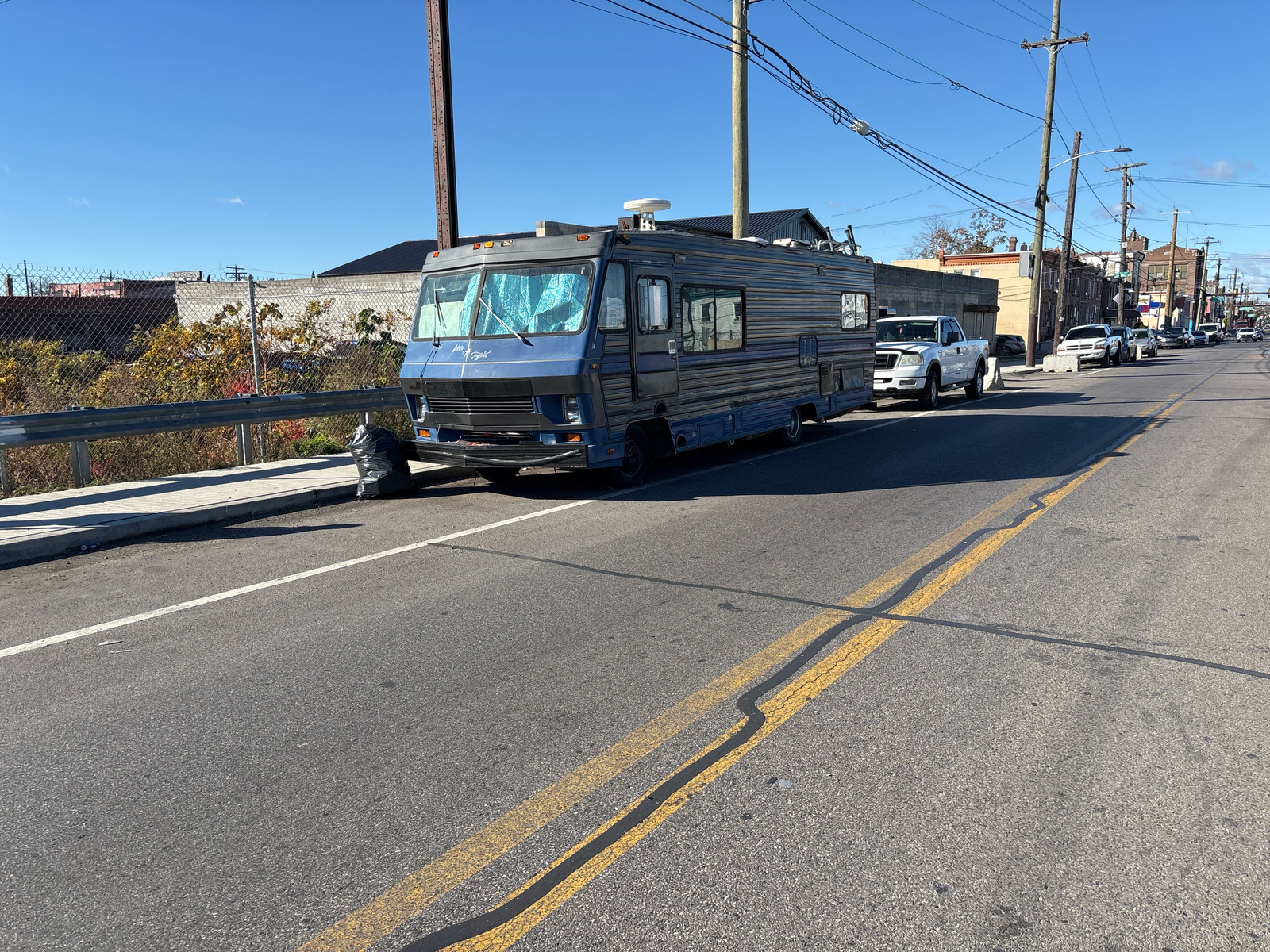 Photographic documentation of the work as submitted to the city's 311 record.