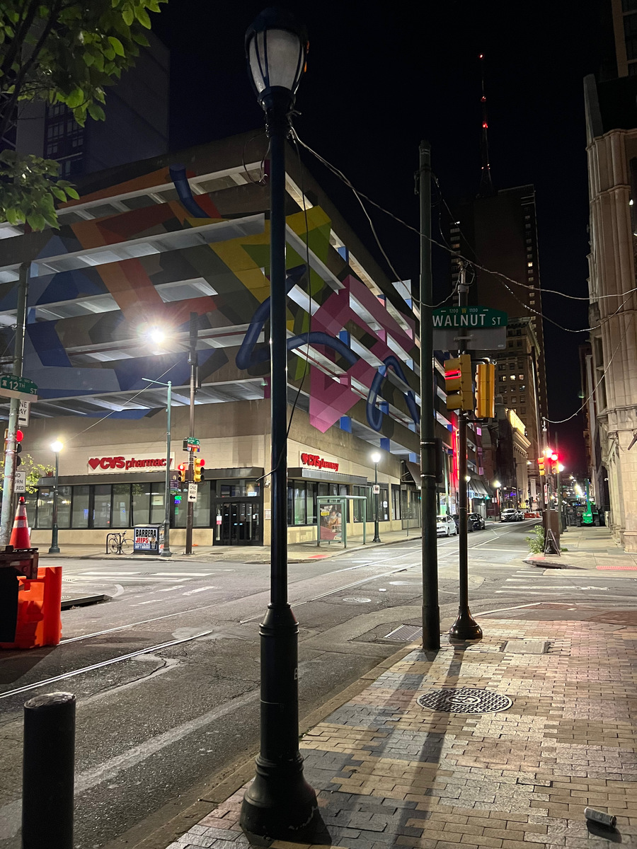 Photographic documentation of the work as submitted to the city's 311 record.