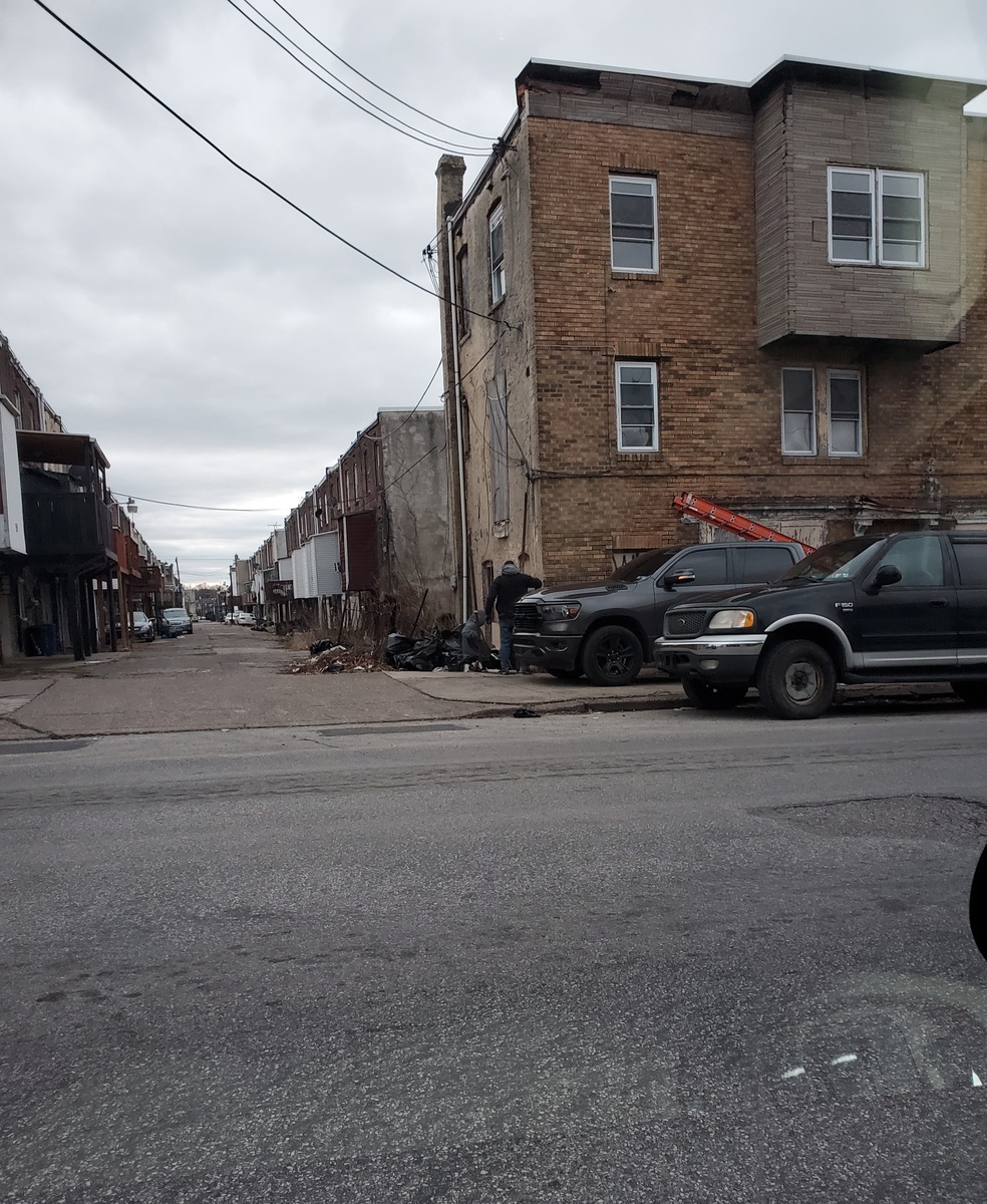 Photographic documentation of the work as submitted to the city's 311 record.