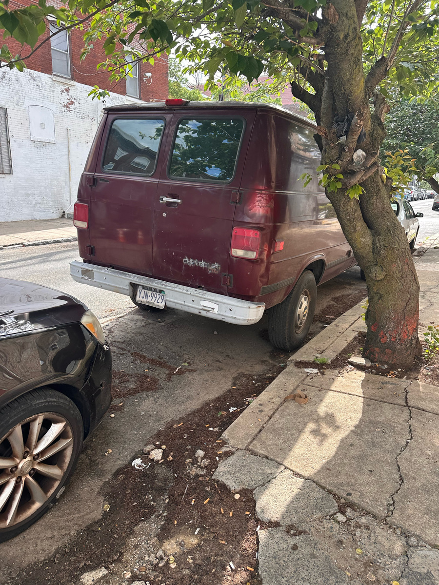 Photographic documentation of the work as submitted to the city's 311 record.