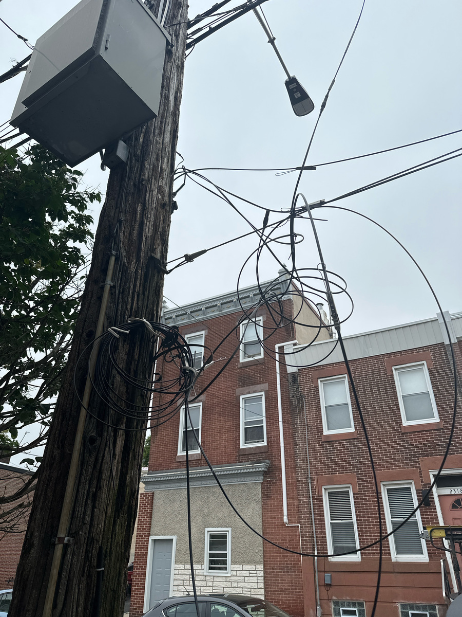 Photographic documentation of the work as submitted to the city's 311 record.