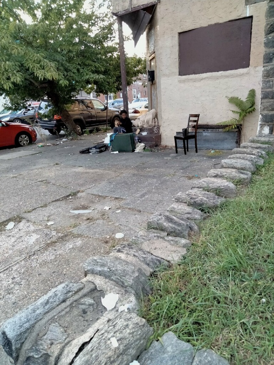 Photographic documentation of the work as submitted to the city's 311 record.