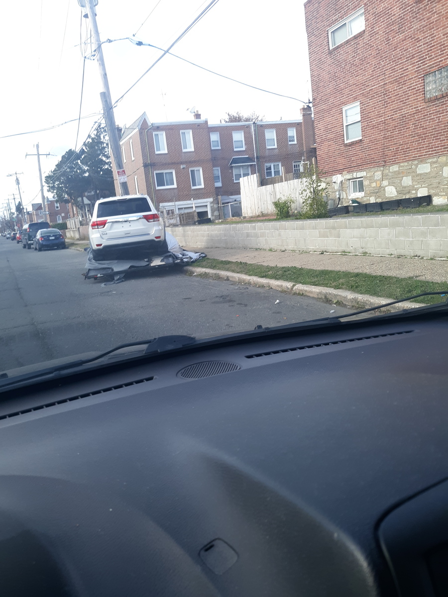 Photographic documentation of the work as submitted to the city's 311 record.