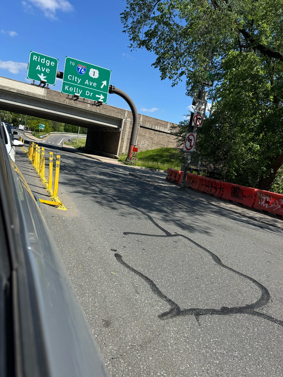 Photographic documentation of the work as submitted to the city's 311 record.
