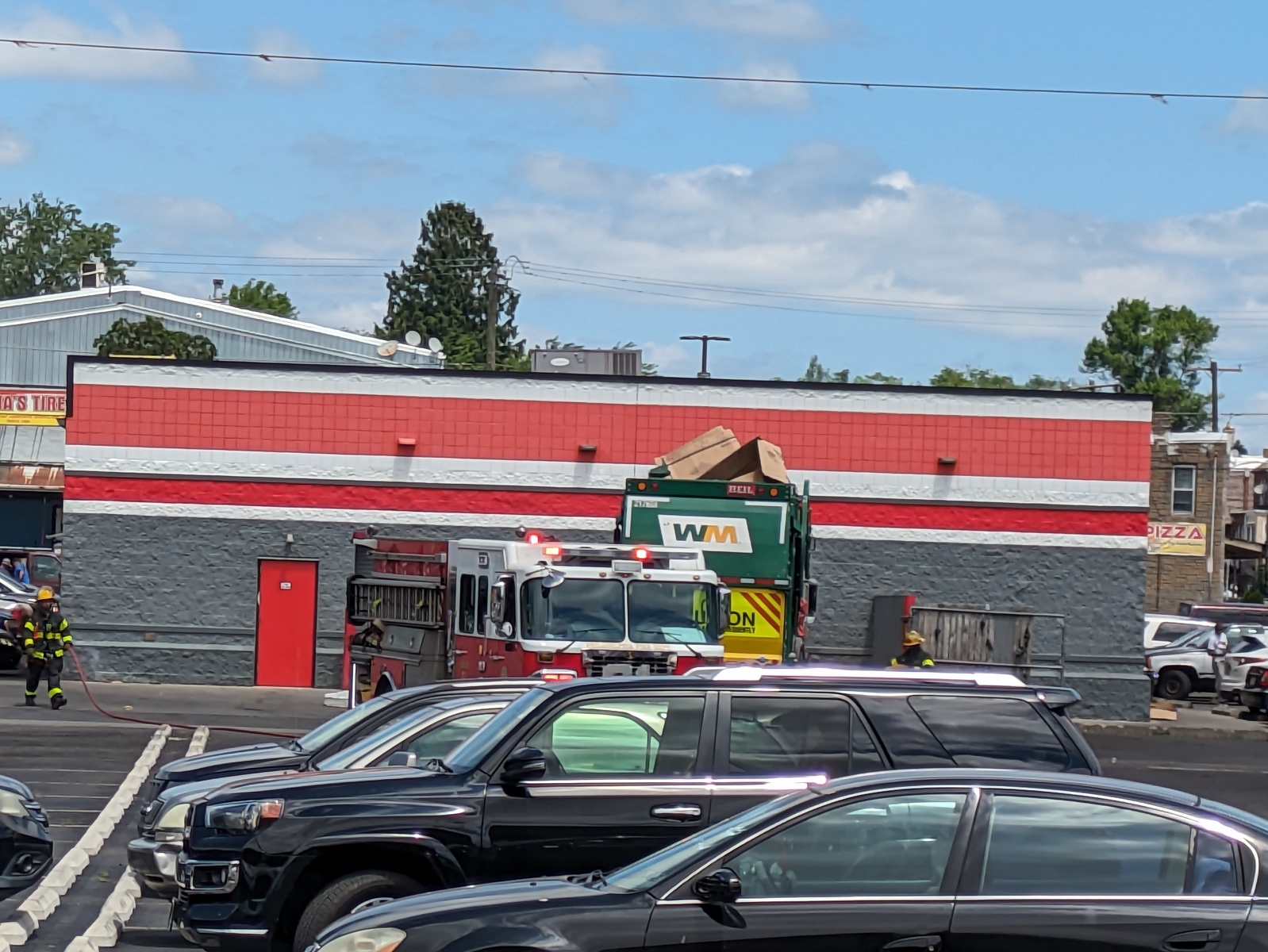 Photographic documentation of the work as submitted to the city's 311 record.
