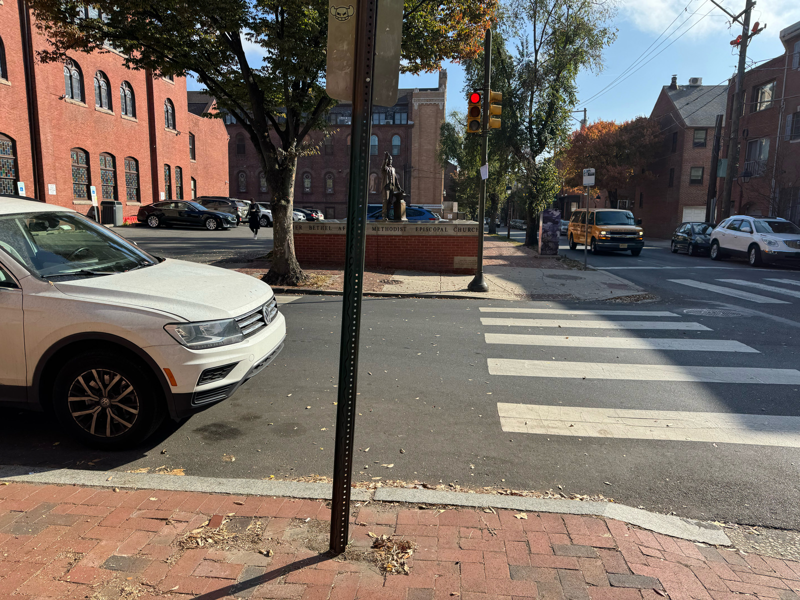 Photographic documentation of the work as submitted to the city's 311 record.