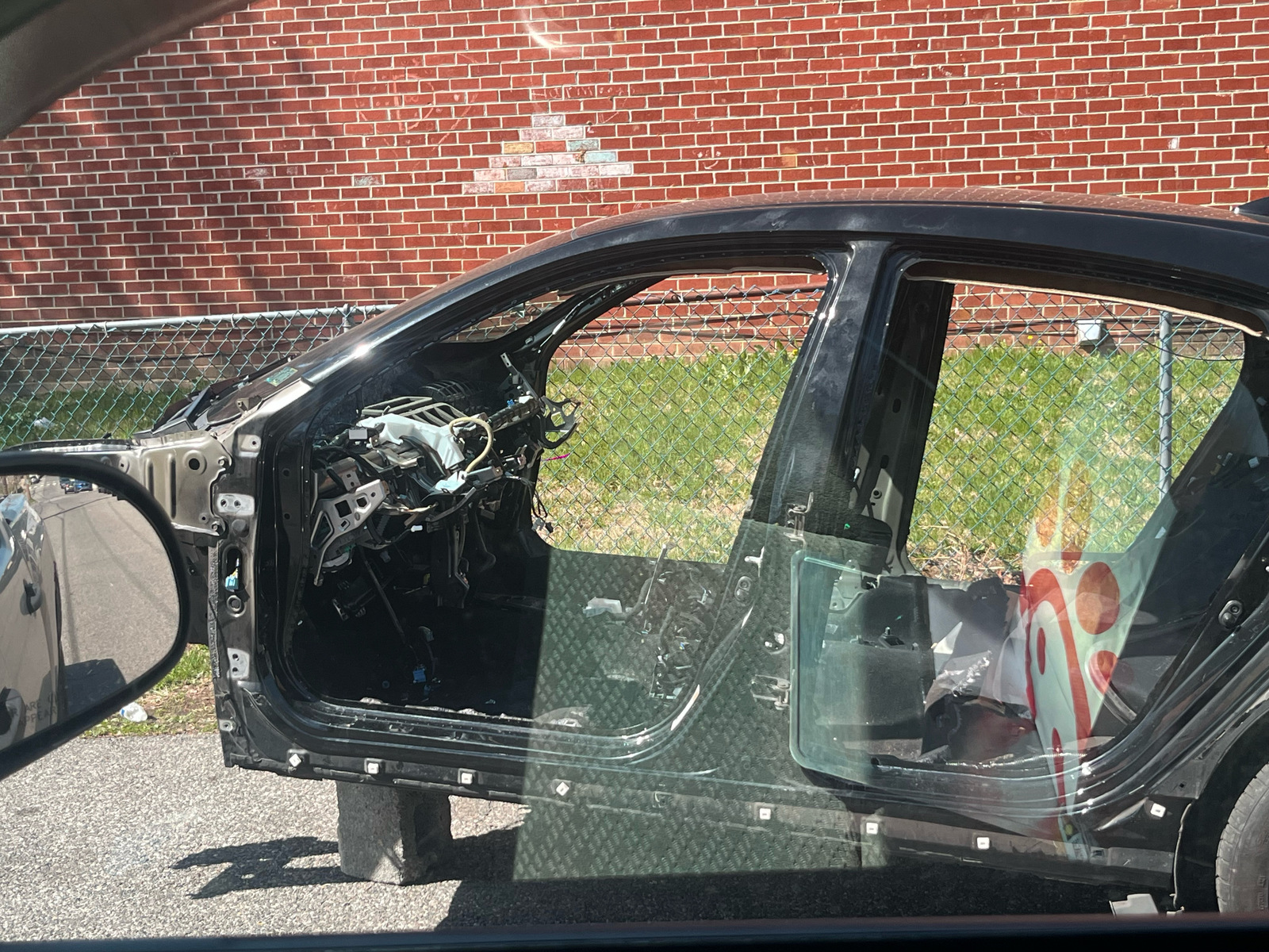 Photographic documentation of the work as submitted to the city's 311 record.