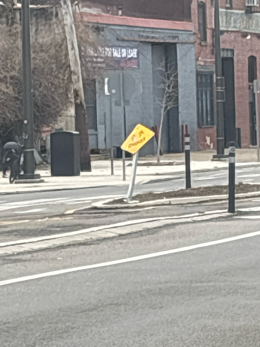 Photographic documentation of the work as submitted to the city's 311 record.
