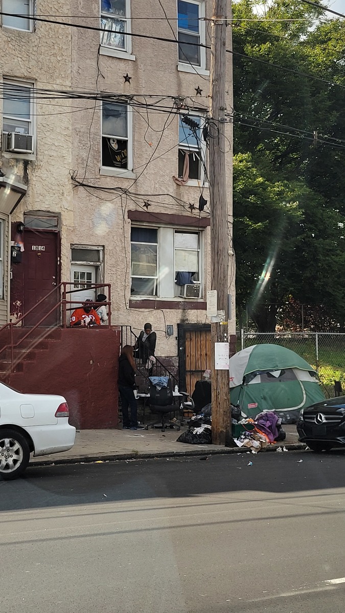 Photographic documentation of the work as submitted to the city's 311 record.
