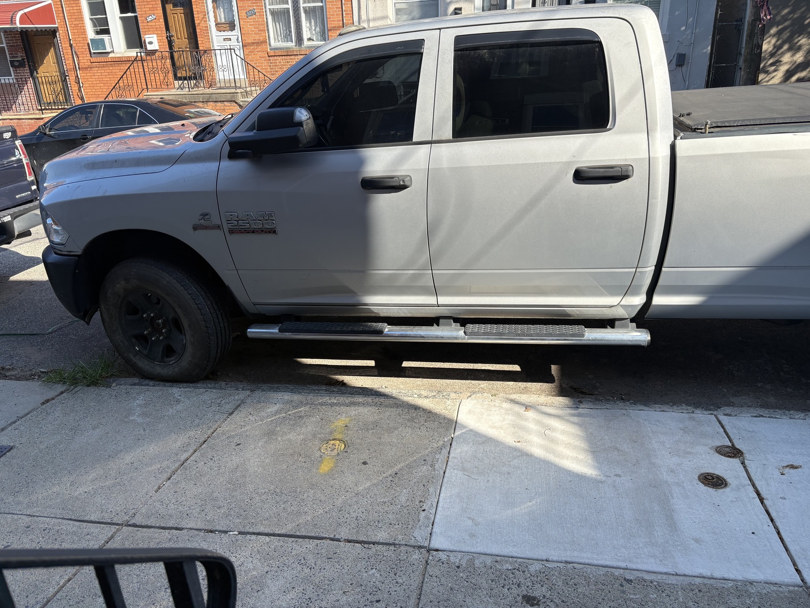Photographic documentation of the work as submitted to the city's 311 record.