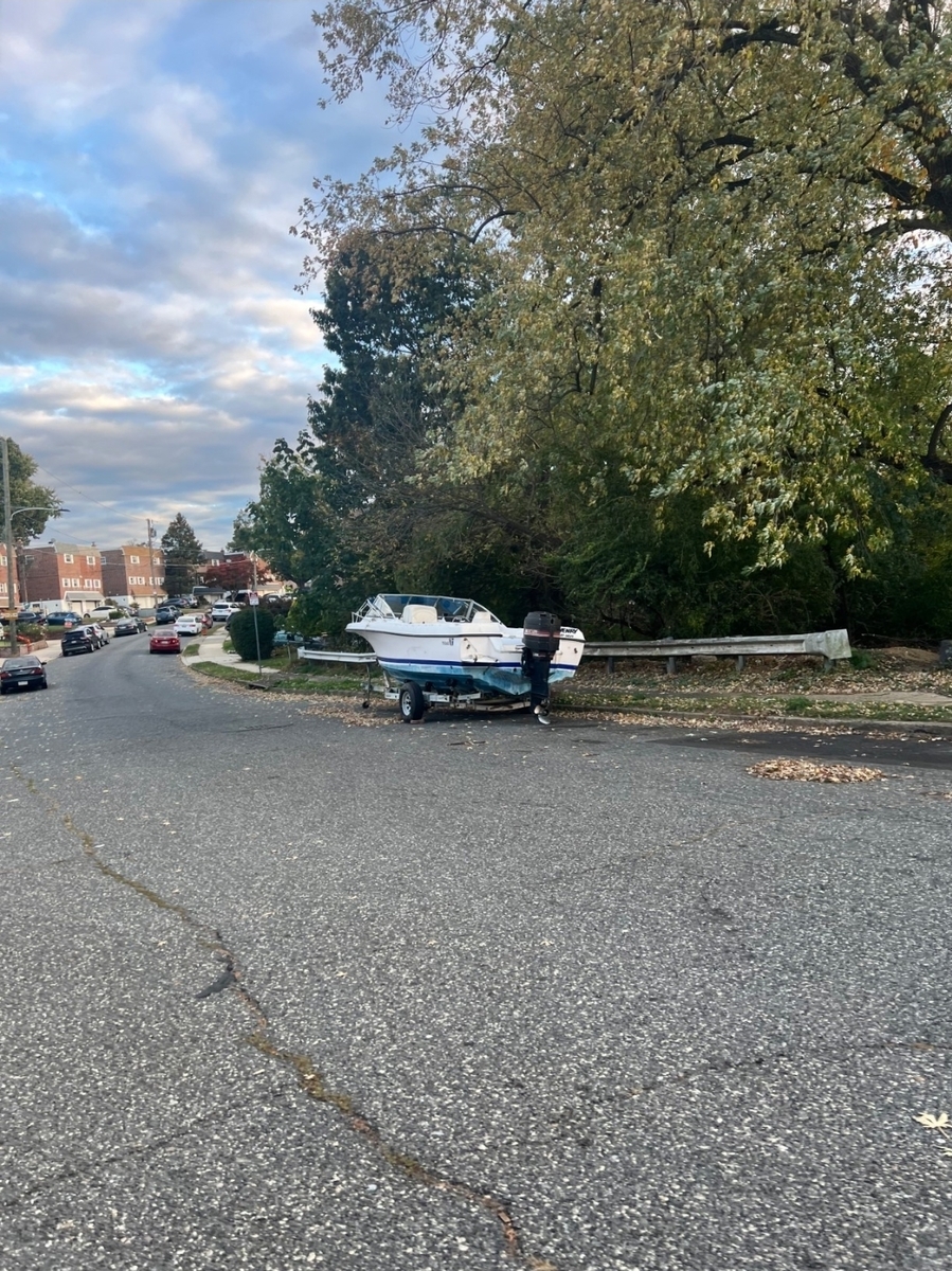 Photographic documentation of the work as submitted to the city's 311 record.