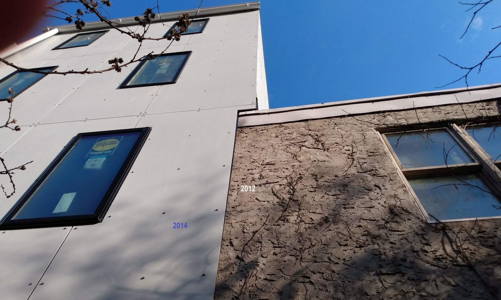 Photographic documentation of the work as submitted to the city's 311 record.